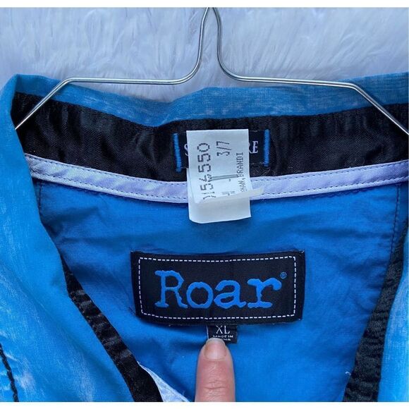 Roar By Buckle SZ XL Men’s Commander Vintage Blue Wash Shirt - Picture 3 of 12